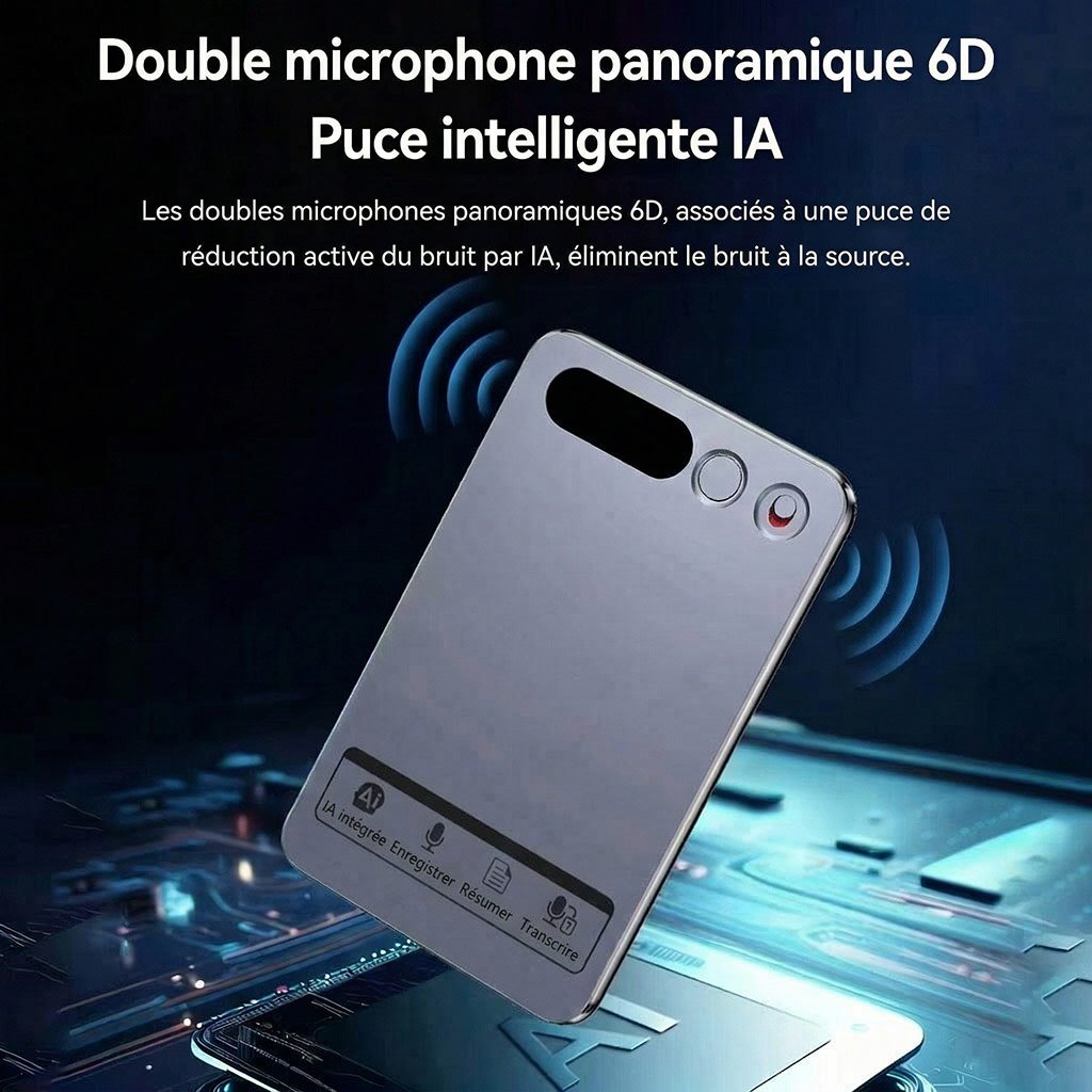 Enregistreur micro 6D